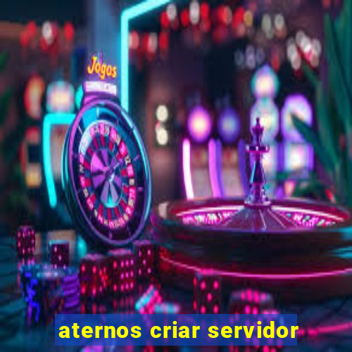 aternos criar servidor